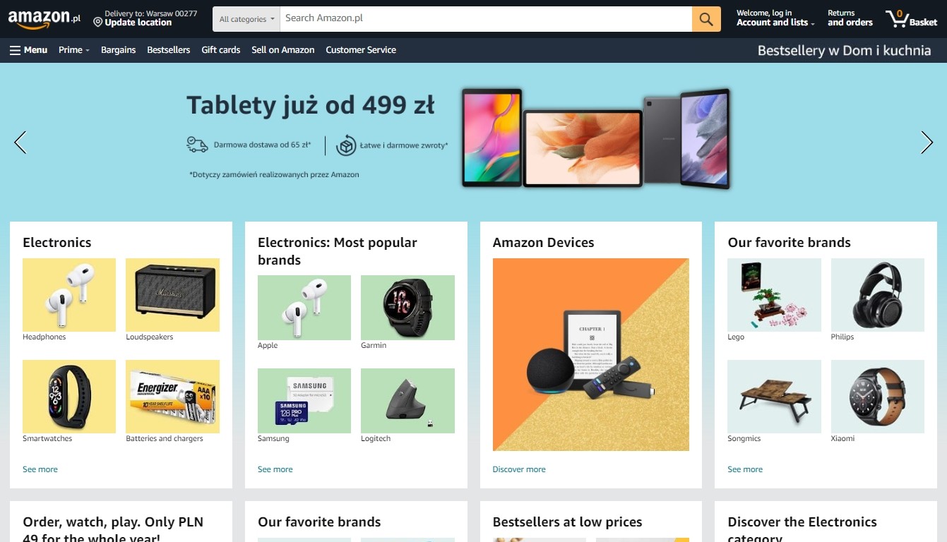 интернет-магазин Amazon